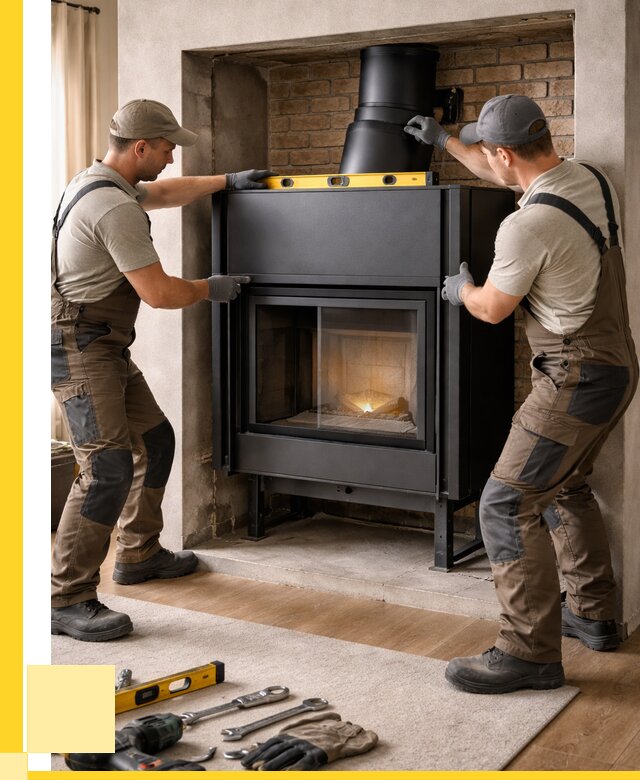 Установка каминных топок в Шатуре под ключ от 18439 р. | ЭриданШтр