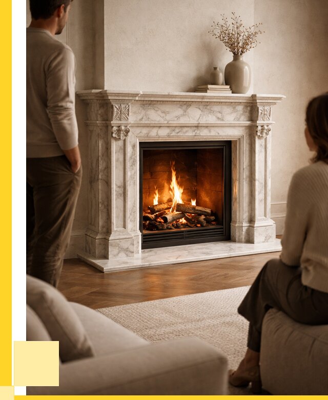 Мраморные камины под ключ в Шатуре от 256100 р. | ЭриданШтр