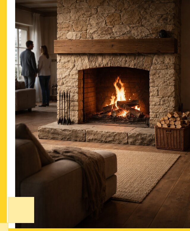 Открытые камины под ключ в Шатуре от 153660 р. ЭриданШтр