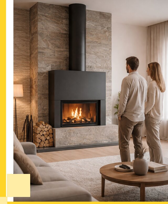 Закрытые камины под ключ в Шатуре от 122928 р., ЭриданШтр