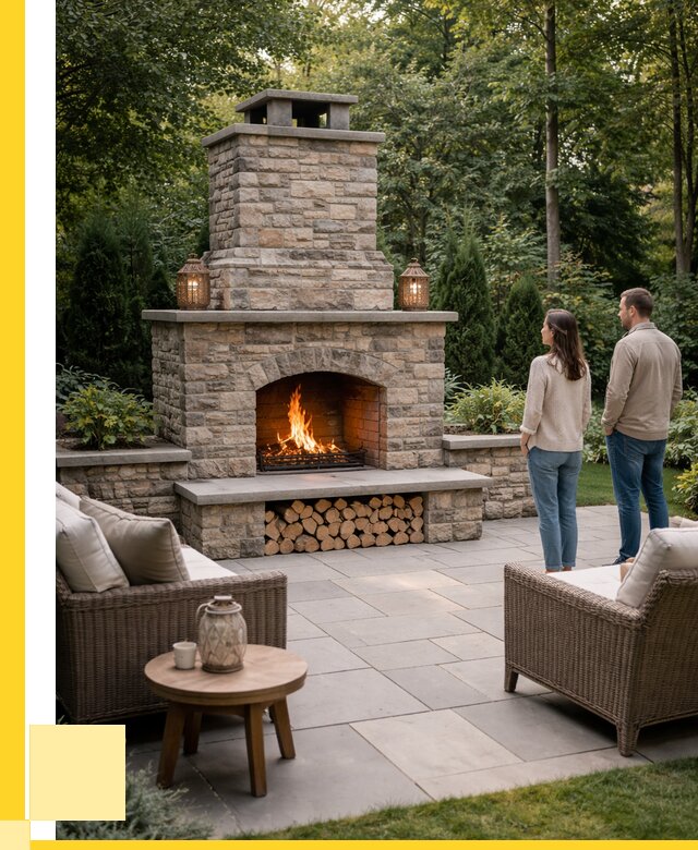 Уличные камины из кирпича в Шатуре от 153660 р. | ЭриданШтр