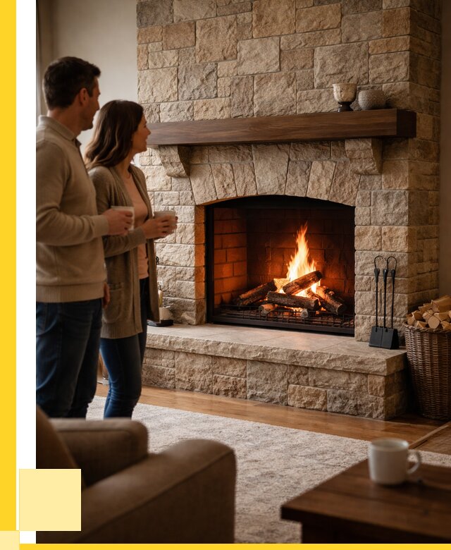 Каменные камины на заказ в Шатуре от 184392 р. | ЭриданШтр