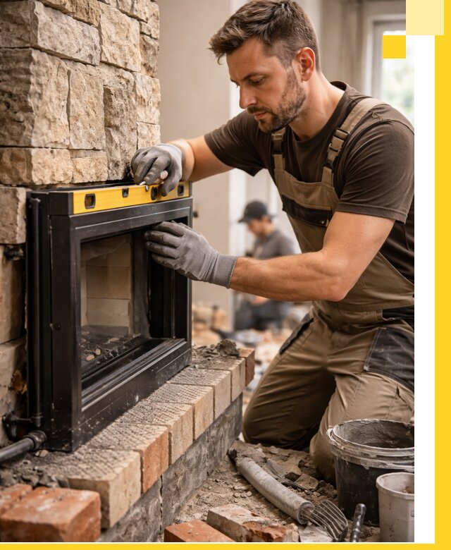 Дровяные камины под ключ в Шатуре: монтаж, обустройство