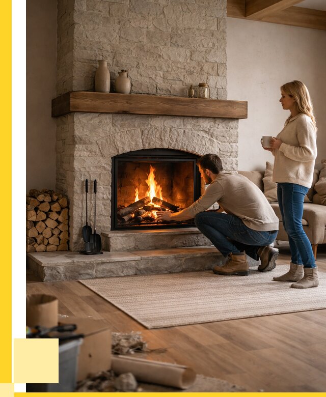 Камины для загородного дома в Шатуре от 358540 р., ЭриданШтр