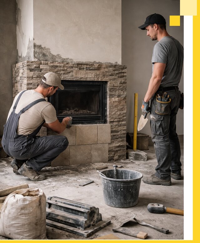 Камины под ключ в Шатуре: проект, изготовление и монтаж