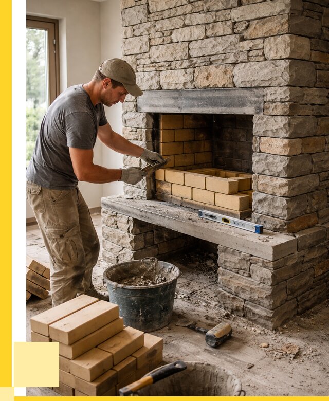 Кладка каминов и камина в Шатуре от 25610 р. ЭриданШтр