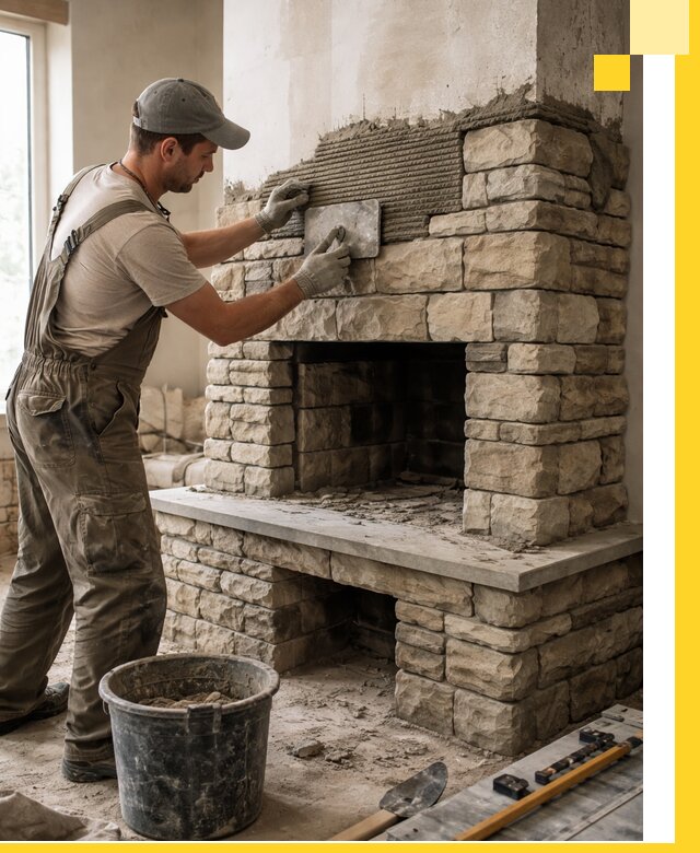 Строительство каминов под ключ в Шатуре от проектирования до монтажа