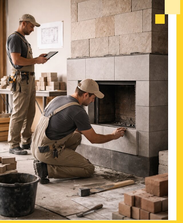 Индивидуальные проекты каминов и каминных систем в Шатуре