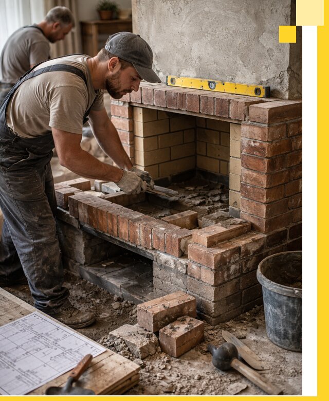 Изготовление и установка каминопечей под ключ в Шатуре