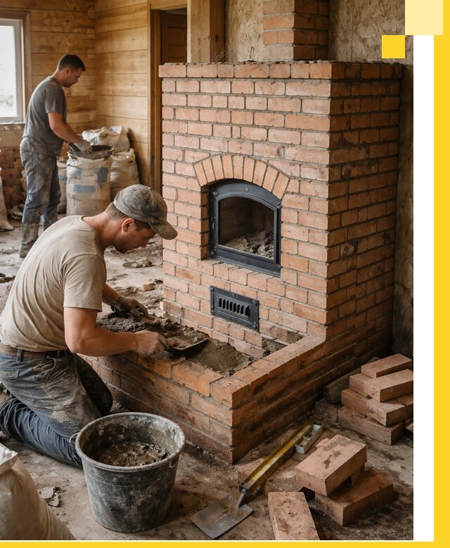 Профессиональное строительство печей в Шатуре под ключ