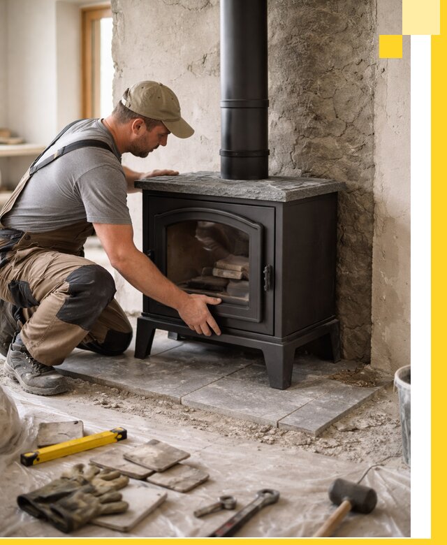 Профессиональный монтаж печей и каминов в Шатуре под ключ