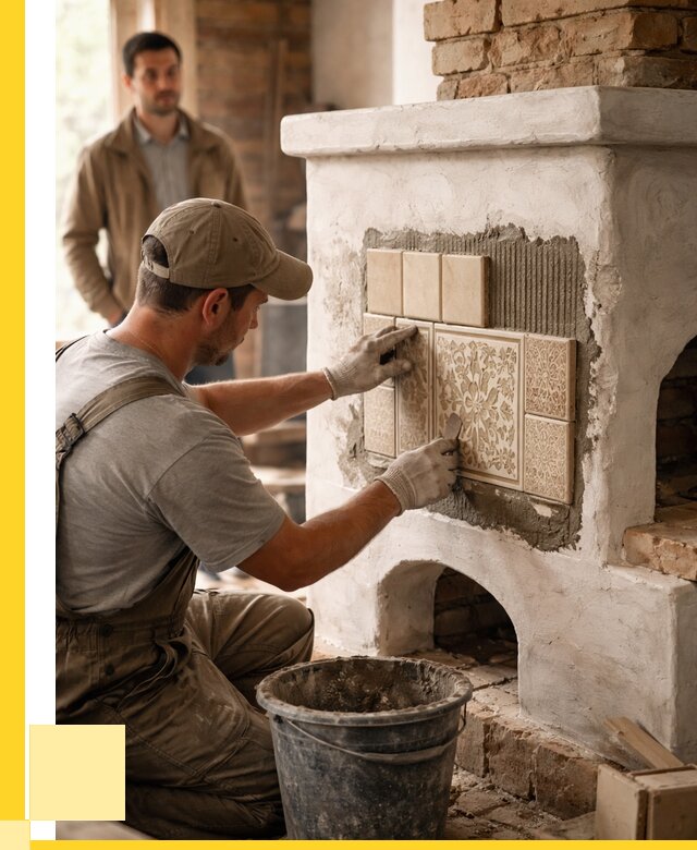 Отделка печей и банных печей в Шатуре от 35854 р. | ЭриданШтр