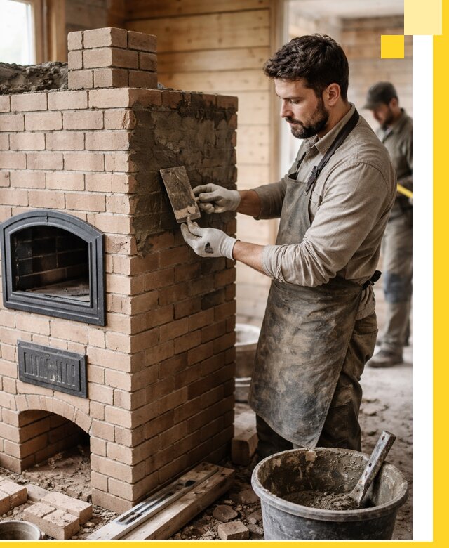 Изготовление и установка печей-шведок под ключ в Шатуре