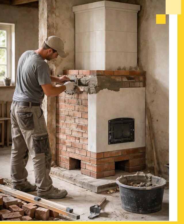 Изготовление и установка печей-голландок под ключ в Шатуре