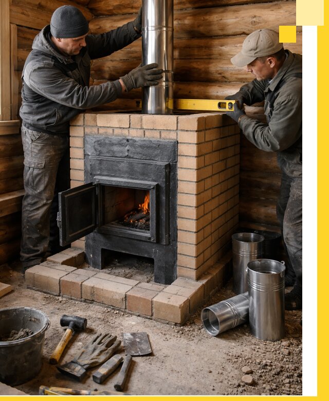 Проектирование, изготовление и установка банных печей в Шатуре