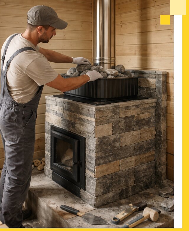 Печи для парной в Шатуре, производство, монтаж и обслуживание