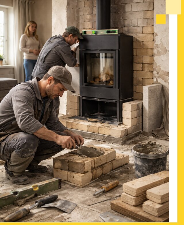 Печи и камины под ключ: проект, установка в Шатуре