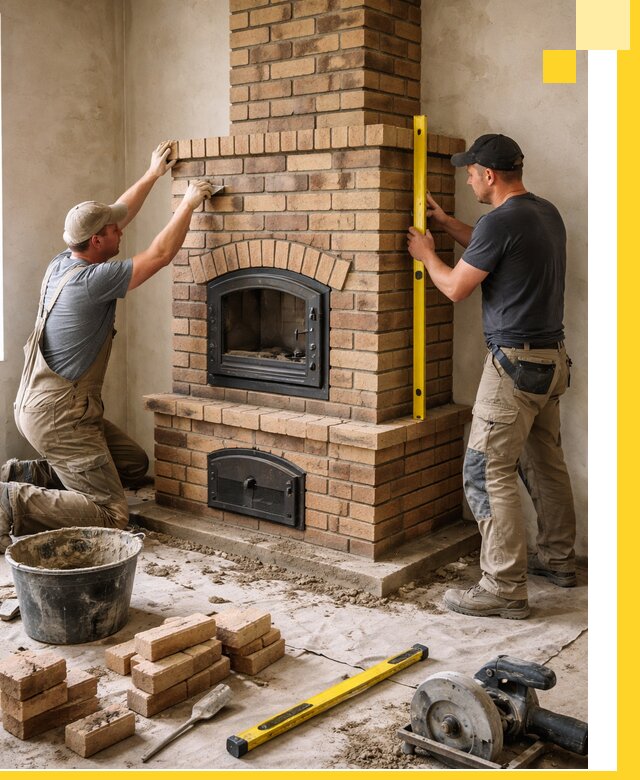 Продажа и установка печей и каминов для дома под ключ в Шатуре