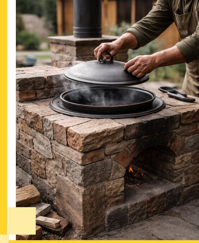 Печи для казана в Шатуре по цене от 18439 р. | ЭриданШтр