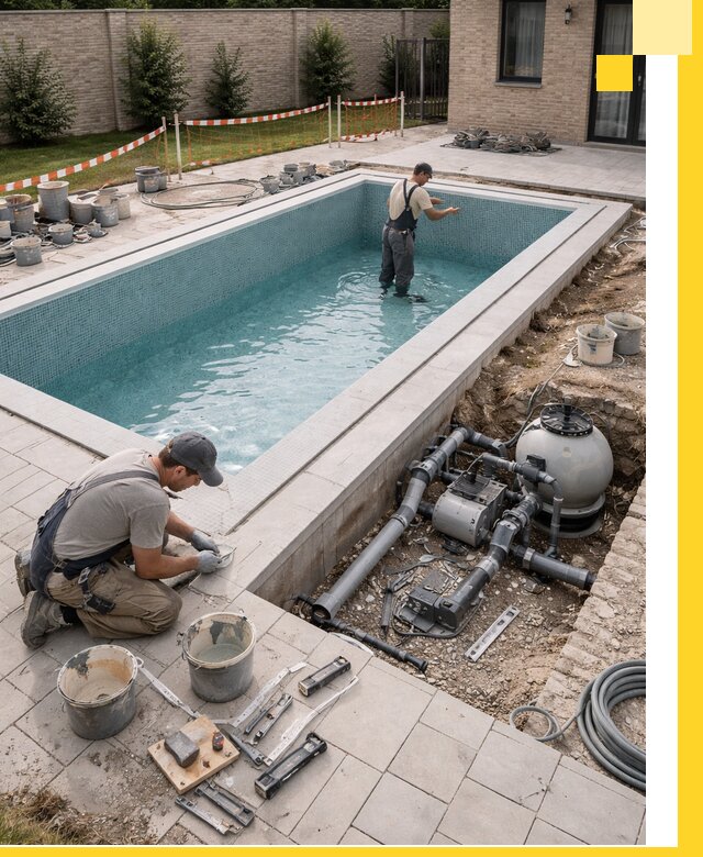 Строительство бассейнов под ключ в Шатуре: проекты и монтаж