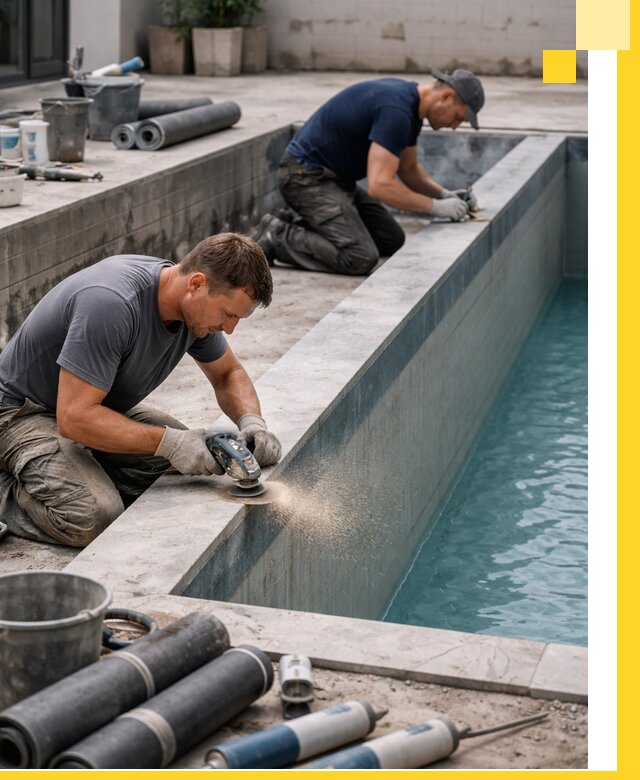 Профессиональный ремонт бассейнов под ключ в Шатуре