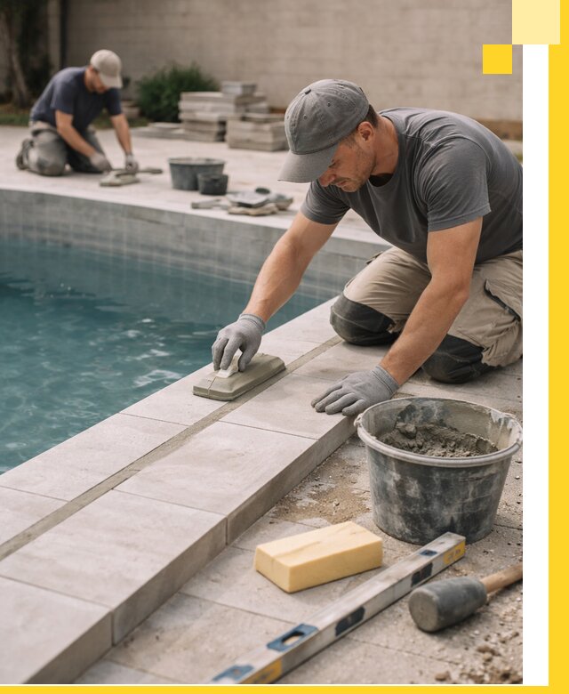 Отделка бассейнов в Шатуре: декоративная отделка и гидроизоляция