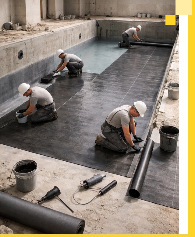 Профессиональная гидроизоляция бассейнов и чаш в Шатуре под ключ