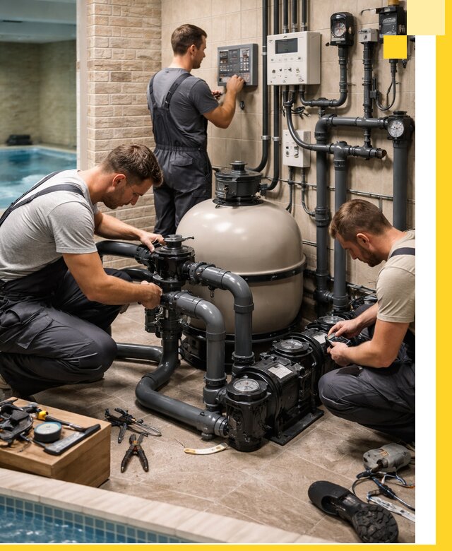 Комплексное оборудование для бассейнов под ключ в Шатуре