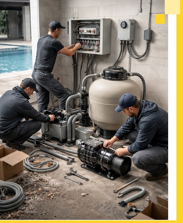 Профессиональный монтаж оборудования для бассейнов в Шатуре