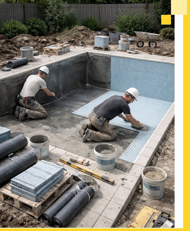 Проектирование и строительство стационарных бассейнов в Шатуре