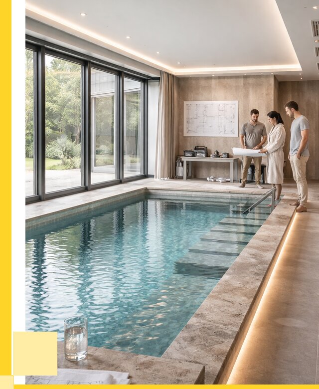 Закрытые бассейны под ключ в Шатуре от 2561000 р. | ЭриданШтр