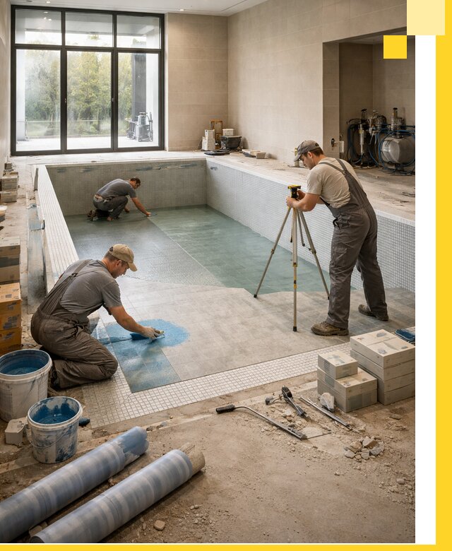 Проект и строительство закрытых бассейнов в Шатуре под ключ