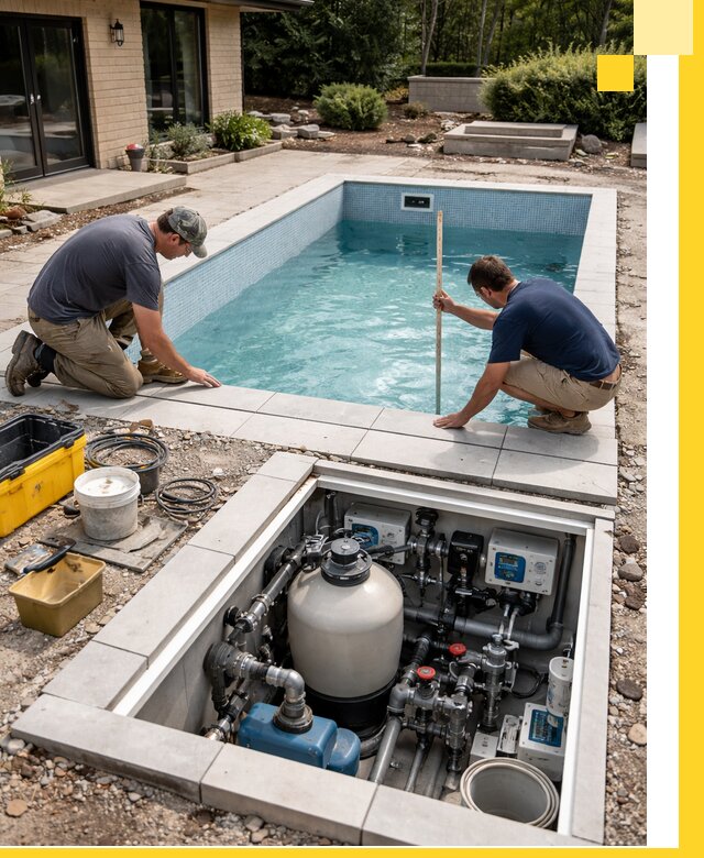 Строительство качественных домашних бассейнов под ключ в Шатуре