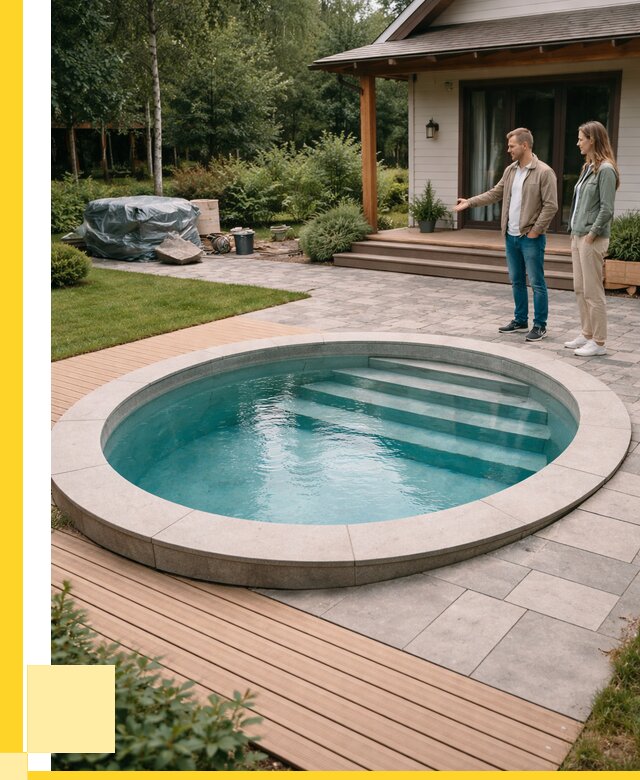 Бассейн на даче под ключ в Шатуре от 204880 р., ЭриданШтр