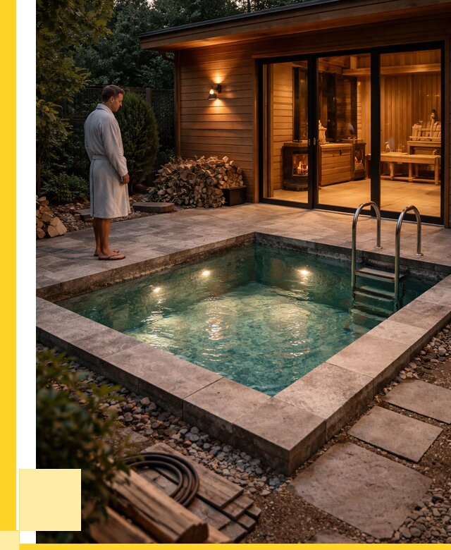 Бани с бассейном под ключ в Шатуре от 97318 р. | ЭриданШтр