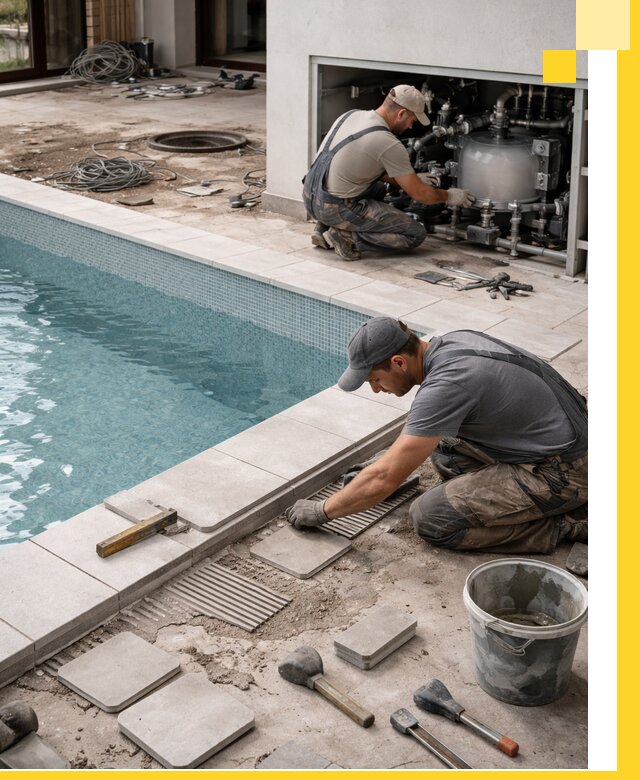 Строительство и монтаж бассейнов в коттедже в Шатуре