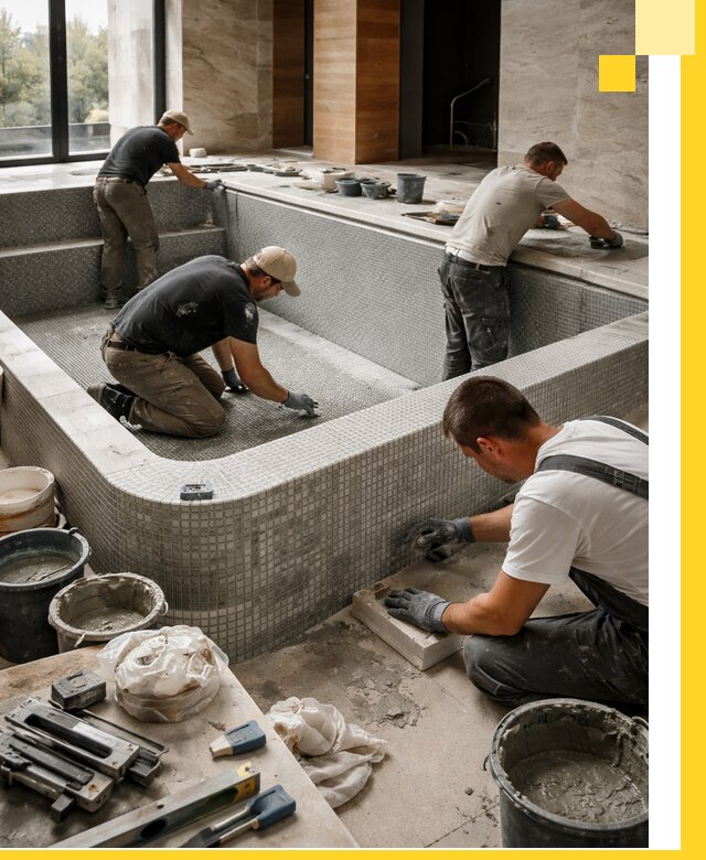 Строительство и установка СПА бассейнов под ключ в Шатуре