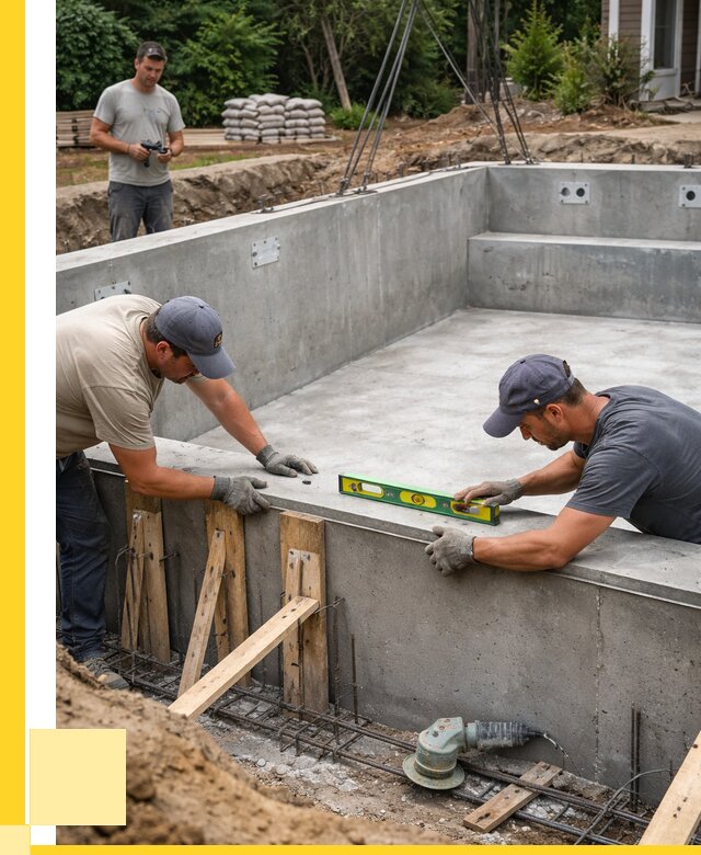 Монтаж чаши бассейна в Шатуре под ключ от 256100 р., ЭриданШтр