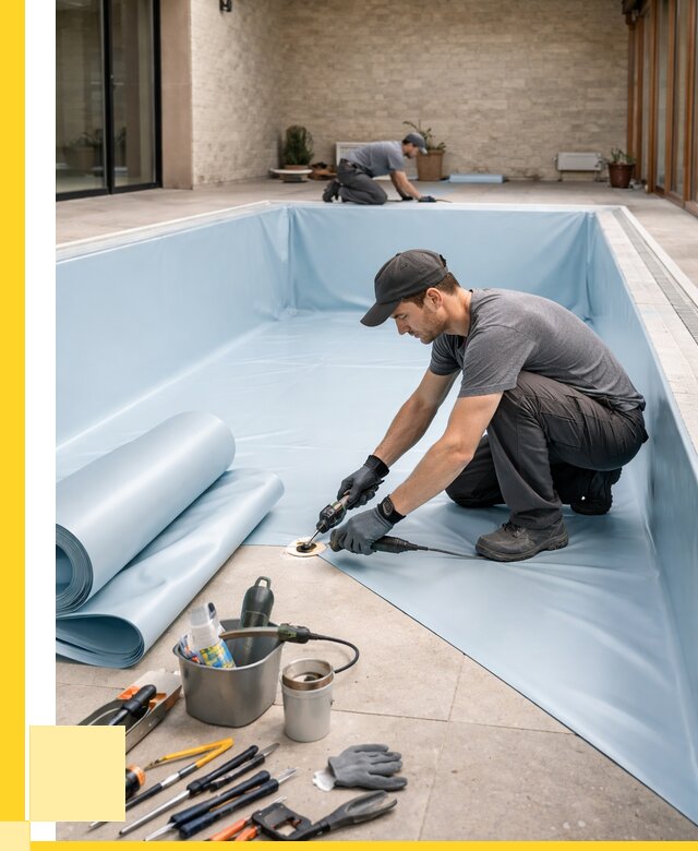 Пленка ПВХ для бассейнов в Шатуре от 2561 р. | ЭриданШтр