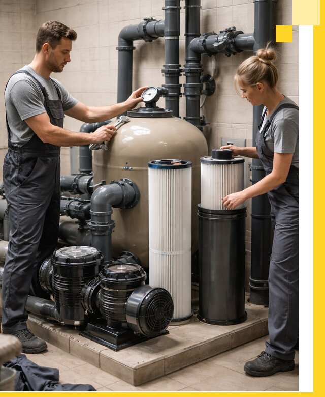 Фильтры и системы фильтрации для бассейнов в Шатуре