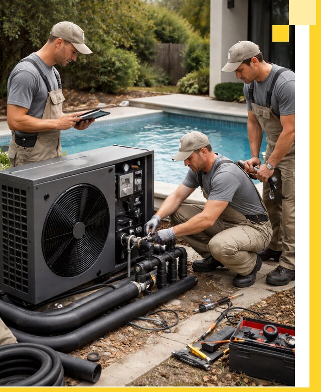 Проектирование и установка тепловых насосов для бассейнов в Шатуре