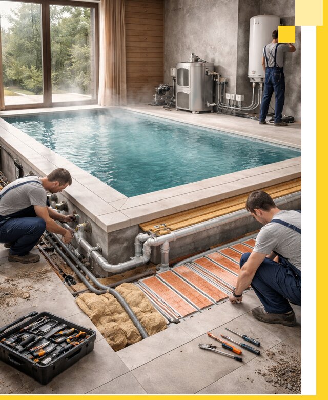 Проектирование и строительство тёплых бассейнов в Шатуре