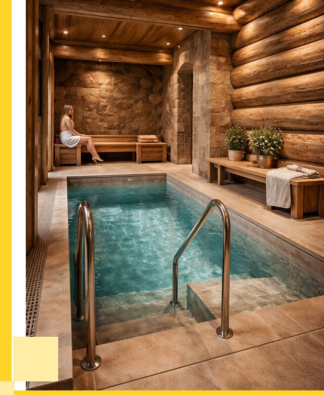 Аренда бани с бассейном в Шатуре от 1536600 р. | ЭриданШтр