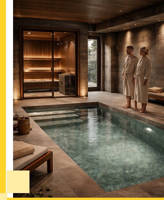 Сауна с большим бассейном в Шатуре от 1229280 р. ЭриданШтр