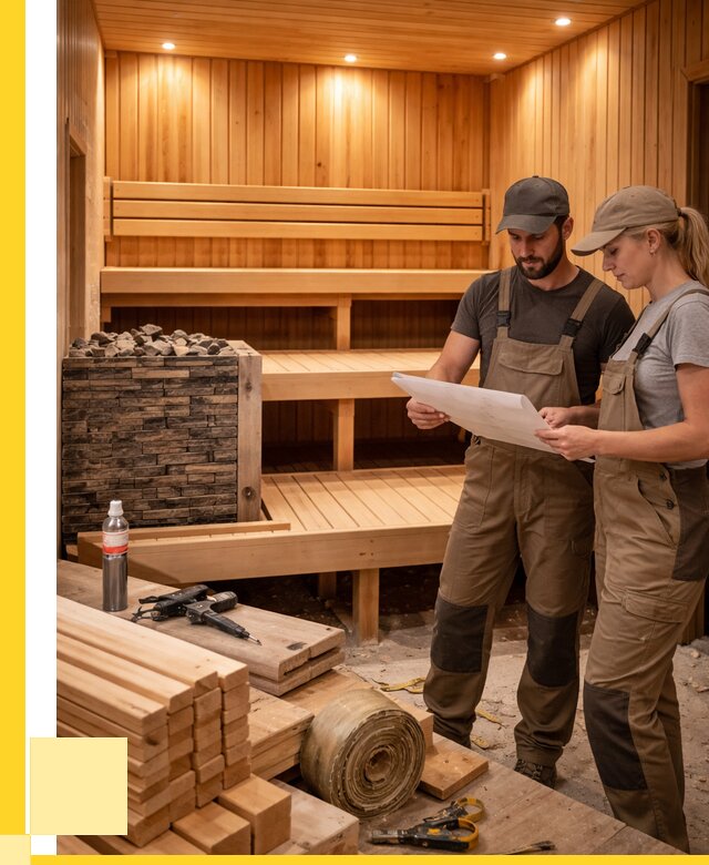 Строительство саун в Шатуре под ключ от 256100 р., ЭриданШтр