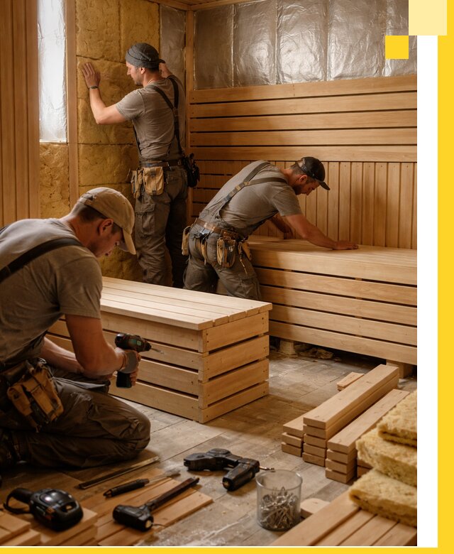 Профессиональное строительство саун под ключ в Шатуре