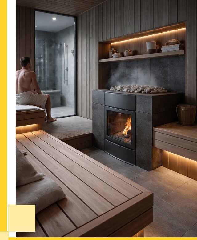 Проект сауны в частном доме в Шатуре от 35854 р. | ЭриданШтр