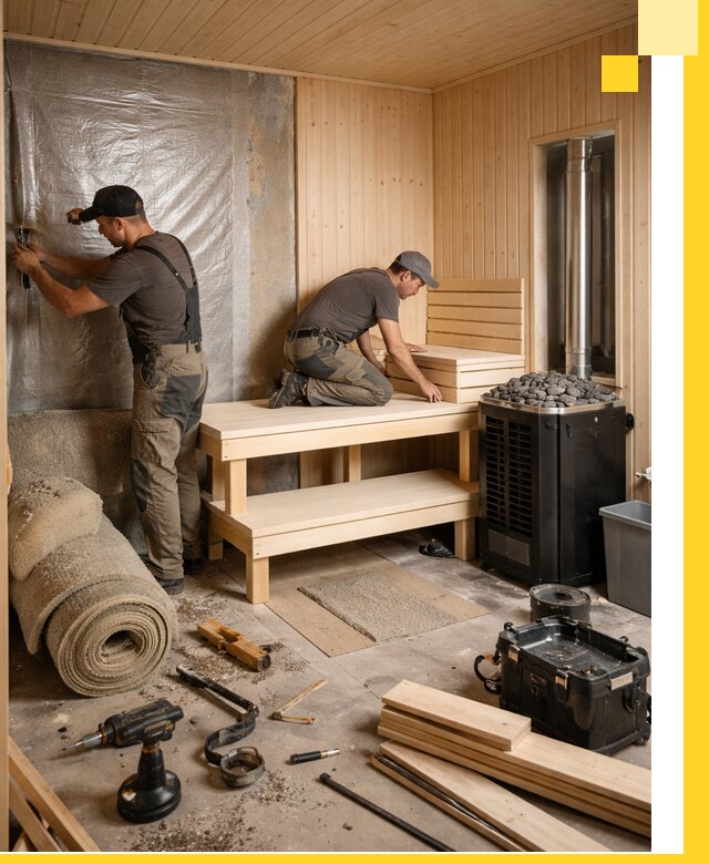 Проекты саун под ключ в Шатуре дизайн и строительство