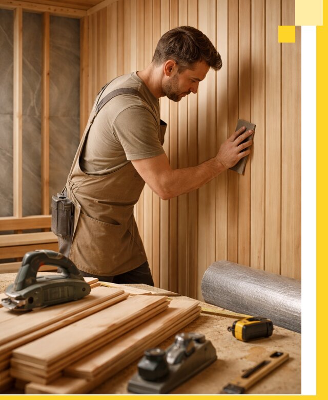 Профессиональная отделка саун и парных под ключ в Шатуре