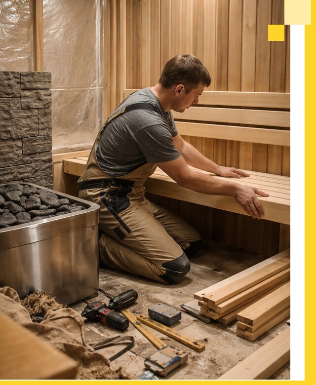 Сауны для дома под ключ с проектированием и монтажом в Шатуре